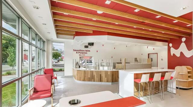 smoothie king interior